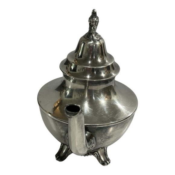 WM A Rogers Silver Plated Copper Tea Pot 2577 - Picture 4 of 7